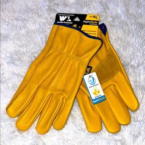 WELLS LAMONT HYDRA HYDE LEATHER GLOVES